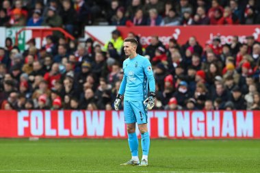 Dean Henderson #1 of Nottingham Forest during the Premier League match Nottingham Forest vs Leicester City at City Ground, Nottingham, United Kingdom, 14th January 202