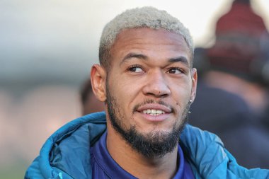 Joelinton #7 of Newcastle United arrives ahead of the Premier League match Newcastle United vs Fulham at St. James's Park, Newcastle, United Kingdom, 15th January 202