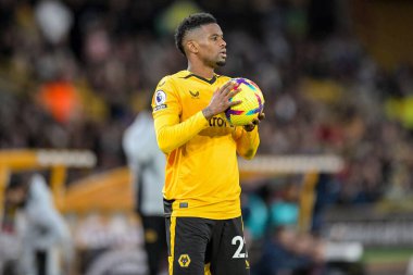Nelson Semedo #22 of Wolverhampton Wanderers during the Premier League match Wolverhampton Wanderers vs West Ham United at Molineux, Wolverhampton, United Kingdom, 14th January 202