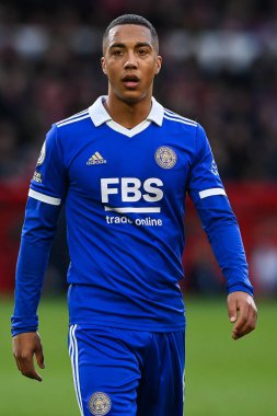Youri Tielemans #8 of Leicester City during the Premier League match Nottingham Forest vs Leicester City at City Ground, Nottingham, United Kingdom, 14th January 202