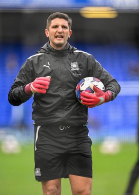Darren Behcet goalkeeper Coach of Plymouth Argyle warming up  during the Sky Bet League 1 match Ipswich Town vs Plymouth Argyle at Portman Road, Ipswich, United Kingdom, 14th January 202