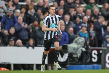Chris Wood #20 of Newcastle United during the Premier League match Newcastle United vs Fulham at St. James's Park, Newcastle, United Kingdom, 15th January 202
