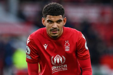 Morgan Gibbs-White #10 of Nottingham Forest during the Premier League match Nottingham Forest vs Leicester City at City Ground, Nottingham, United Kingdom, 14th January 202