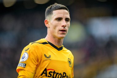 Daniel Podence #10 of Wolverhampton Wanderers during the Premier League match Wolverhampton Wanderers vs West Ham United at Molineux, Wolverhampton, United Kingdom, 14th January 202