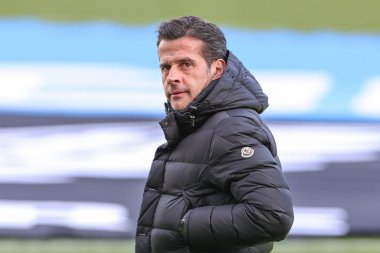 Marco Silva manager of Fulham arrives ahead of the Premier League match Newcastle United vs Fulham at St. James's Park, Newcastle, United Kingdom, 15th January 202