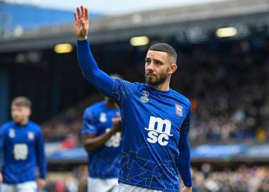 Ipswich Town forward Conor Chaplin  (10) waves to fans  during the Sky Bet League 1 match Ipswich Town vs Plymouth Argyle at Portman Road, Ipswich, United Kingdom, 14th January 202