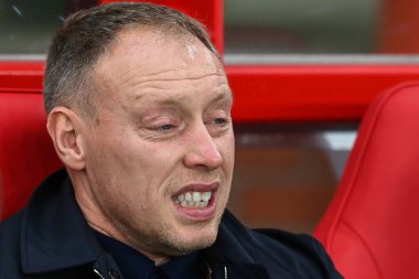 Steve Cooper Manager of Nottingham Forest during the Premier League match Nottingham Forest vs Leicester City at City Ground, Nottingham, United Kingdom, 14th January 202
