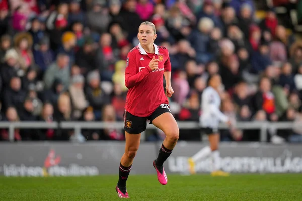 stock image Alessia Russo #23 of Manchester United during the The Fa Women's Super League match Manchester United Women vs Liverpool Women at Leigh Sports Village, Leigh, United Kingdom, 15th January 202