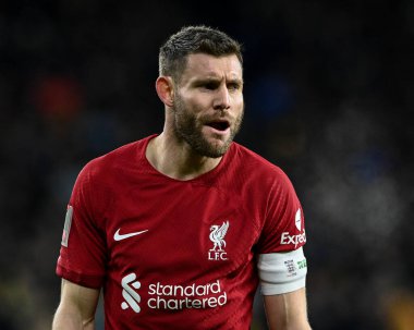 James Milner #7 of Liverpool during the Emirates FA Cup Third Round Replay match Wolverhampton Wanderers vs Liverpool at Molineux, Wolverhampton, United Kingdom, 17th January 202