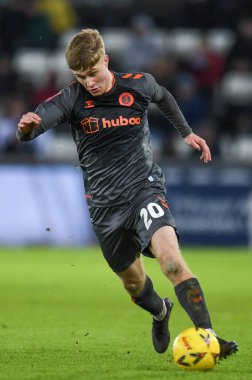 Sam Bell #20 of Bristol City during the Emirates FA Cup Third Round Replay match Swansea City vs Bristol City at Swansea.com Stadium, Swansea, United Kingdom, 17th January 202