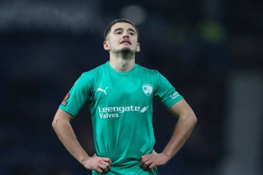 Armando Dobra #17 of Chesterfield reacts during the Emirates FA Cup Third Round Replay match West Bromwich Albion vs Chesterfield at The Hawthorns, West Bromwich, United Kingdom, 17th January 202