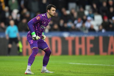 Max OLeary #12 of Bristol City during the Emirates FA Cup Third Round Replay match Swansea City vs Bristol City at Swansea.com Stadium, Swansea, United Kingdom, 17th January 2023