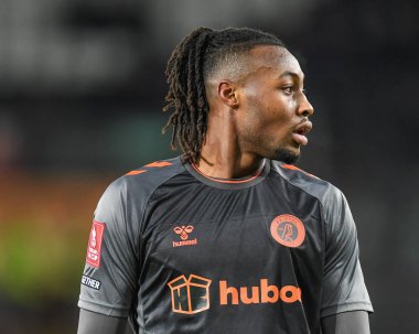 Antoine Semenyo #11 of Bristol City during the Emirates FA Cup Third Round Replay match Swansea City vs Bristol City at Swansea.com Stadium, Swansea, United Kingdom, 17th January 202