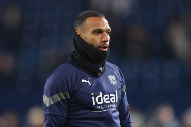 Matt Phillips #10 of West Bromwich Albion during the pre-game warm up ahead of the Emirates FA Cup Third Round Replay match West Bromwich Albion vs Chesterfield at The Hawthorns, West Bromwich, United Kingdom, 17th January 202