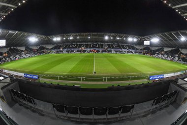 General view of Swansea.com Stadium, during the Emirates FA Cup Third Round Replay match Swansea City vs Bristol City at Swansea.com Stadium, Swansea, United Kingdom, 17th January 202