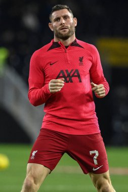 James Milner #7 of Liverpool Wolverhampton Wanderers during the Emirates FA Cup Third Round Replay match Wolverhampton Wanderers vs Liverpool at Molineux, Wolverhampton, United Kingdom, 17th January 202