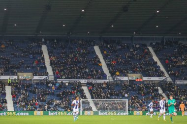 A general view of the West Bromwich Albion fans during the Emirates FA Cup Third Round Replay match West Bromwich Albion vs Chesterfield at The Hawthorns, West Bromwich, United Kingdom, 17th January 202