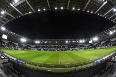 General view of Swansea.com Stadium, during the Emirates FA Cup Third Round Replay match Swansea City vs Bristol City at Swansea.com Stadium, Swansea, United Kingdom, 17th January 202