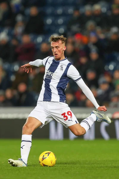 Jamie Andrews #39 of West Bromwich Albion in action during the Emirates FA Cup Third Round Replay match West Bromwich Albion vs Chesterfield at The Hawthorns, West Bromwich, United Kingdom, 17th January 202