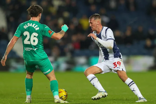 Jamie Andrews #39 of West Bromwich Albion in action during the Emirates FA Cup Third Round Replay match West Bromwich Albion vs Chesterfield at The Hawthorns, West Bromwich, United Kingdom, 17th January 202