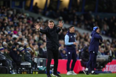 Jesse Marsch manager of Leeds United reacts during the Emirates FA Cup Third Round replay Leeds United vs Cardiff City at Elland Road, Leeds, United Kingdom, 18th January 202
