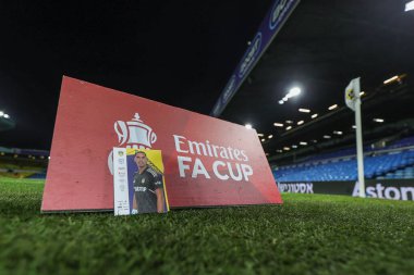 Joel Robles #22 of Leeds United on the front cover of todays match day program during the Emirates FA Cup Third Round replay Leeds United vs Cardiff City at Elland Road, Leeds, United Kingdom, 18th January 202