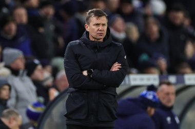 Jesse Marsch manager of Leeds United during the Emirates FA Cup Third Round replay Leeds United vs Cardiff City at Elland Road, Leeds, United Kingdom, 18th January 202