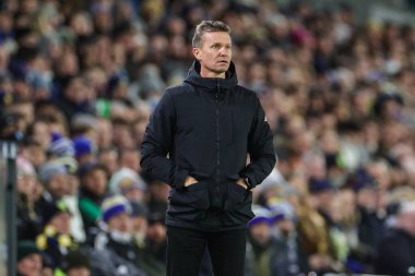 Jesse Marsch manager of Leeds United during the Emirates FA Cup Third Round replay Leeds United vs Cardiff City at Elland Road, Leeds, United Kingdom, 18th January 202