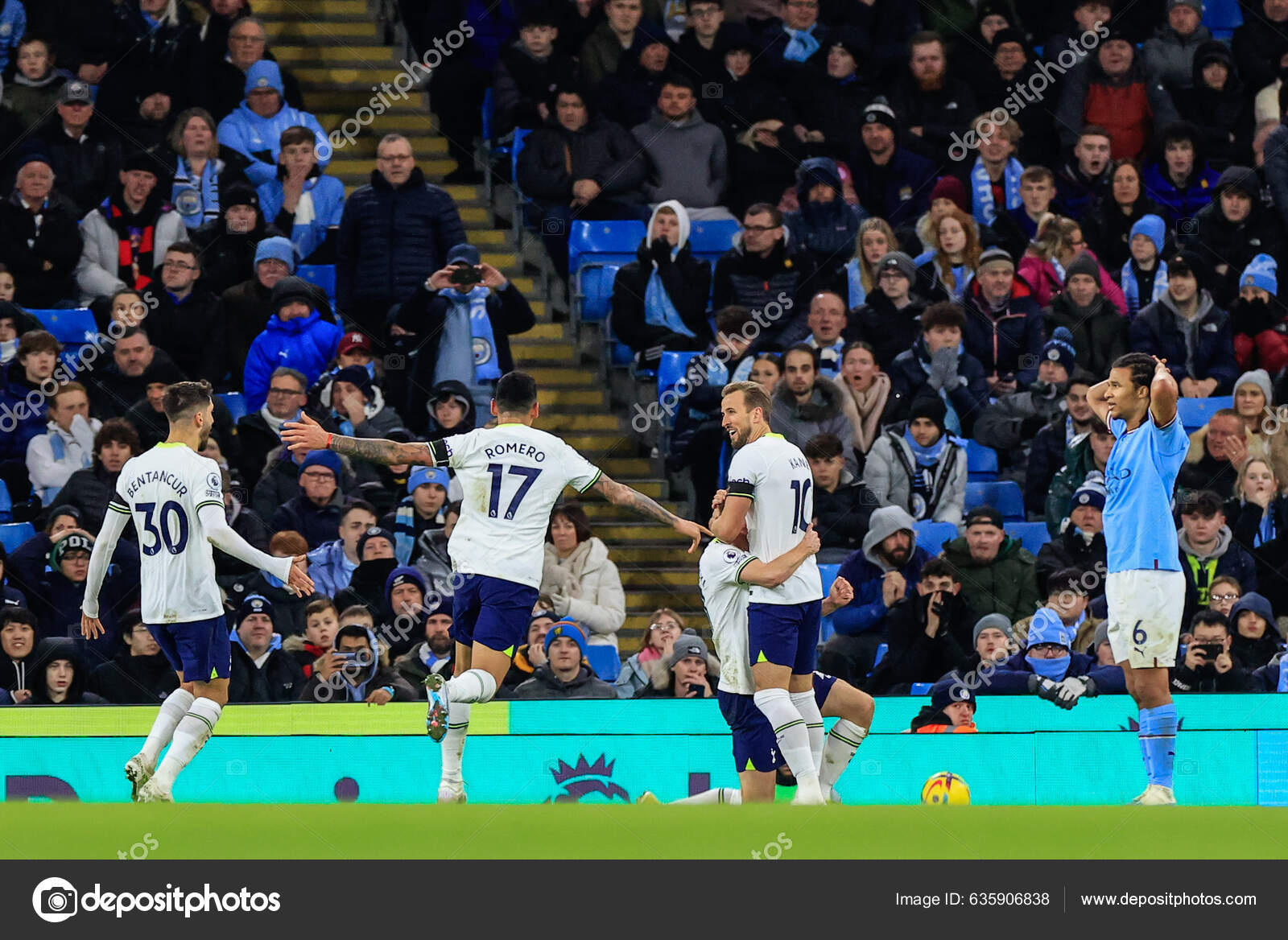 Dejan Kulusevski of Tottenham Hotspur celebrates after scoring the