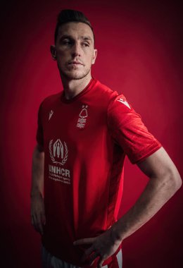 Nottingham Forest sign Chris Woods, The striker joins on loan for the remainder of the season with a conditional obligation to become a permanent deal until the summer of 2024; City Ground, Nottingham, United Kingdom, 20th January 202