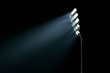 Burnley floodlights before the Sky Bet Championship match Burnley vs West Bromwich Albion at Turf Moor, Burnley, United Kingdom, 20th January 202