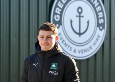 Plymouth Argyle midfielder Adam Randell  (20) arrives  during the Sky Bet League 1 match Plymouth Argyle vs Cheltenham Town at Home Park, Plymouth, United Kingdom, 21st January 202