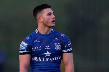 Ben McNamara #19 of Hull FC during the Rugby League Pre Season match Sheffield Eagles vs Hull FC at Sheffield Olympic Legacy Park, Sheffield, United Kingdom, 22nd January 202