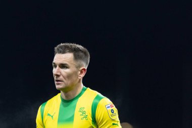 Jed Wallace #17 of West Bromwich Albion during the Sky Bet Championship match Burnley vs West Bromwich Albion at Turf Moor, Burnley, United Kingdom, 20th January 202