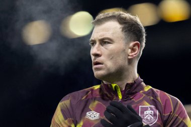 Ashley Barnes #10 of Burnley before the Sky Bet Championship match Burnley vs West Bromwich Albion at Turf Moor, Burnley, United Kingdom, 20th January 202