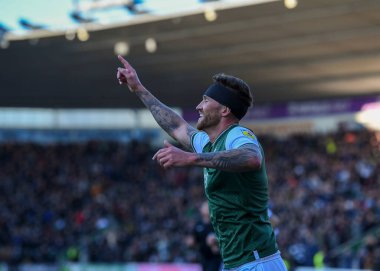 GOAL Plymouth Argyle defender Dan Scarr  (6) celebrates a goal to make it 1-0  during the Sky Bet League 1 match Plymouth Argyle vs Cheltenham Town at Home Park, Plymouth, United Kingdom, 21st January 202