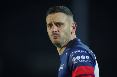 Craig Hall #4 of Featherstone Rovers playing his testimonial game during the Rugby League Pre Season match Featherstone Rovers vs Hull KR at The Milennium Stadium, Featherstone, United Kingdom, 20th January 202