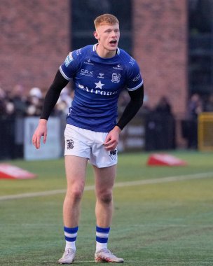 Harvey Barron #26 of Hull FC during the Rugby League Pre Season match Sheffield Eagles vs Hull FC at Sheffield Olympic Legacy Park, Sheffield, United Kingdom, 22nd January 202