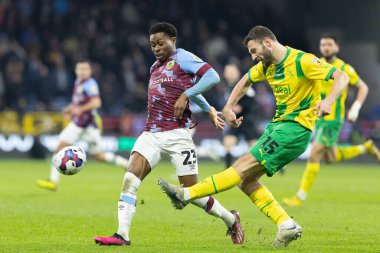 Erik Pieters #15 of West Bromwich Albion passes the ball during the Sky Bet Championship match Burnley vs West Bromwich Albion at Turf Moor, Burnley, United Kingdom, 20th January 202