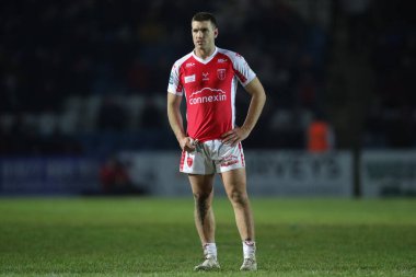 Tom Opacic #3 of Hull KR during the Rugby League Pre Season match Featherstone Rovers vs Hull KR at The Milennium Stadium, Featherstone, United Kingdom, 20th January 202