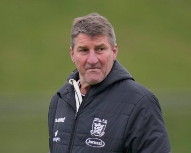 Tony Smith head coach of Hull FC inspects the pitch before  the Rugby League Pre Season match Sheffield Eagles vs Hull FC at Sheffield Olympic Legacy Park, Sheffield, United Kingdom, 22nd January 202