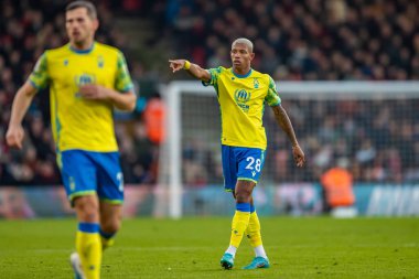 Danilo #28 of Nottingham Forest in action during the Premier League match Bournemouth vs Nottingham Forest at Vitality Stadium, Bournemouth, United Kingdom, 21st January 202