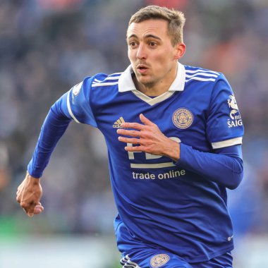 Timothy Castagne #27 of Leicester City in action during the Premier League match Leicester City vs Brighton and Hove Albion at King Power Stadium, Leicester, United Kingdom, 21st January 202