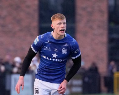 Harvey Barron #26 of Hull FC during the Rugby League Pre Season match Sheffield Eagles vs Hull FC at Sheffield Olympic Legacy Park, Sheffield, United Kingdom, 22nd January 202
