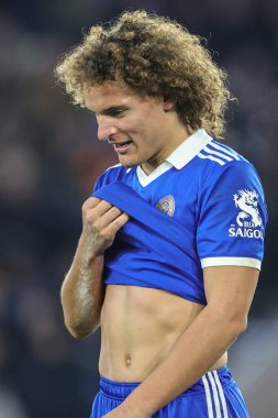 Wout Faes #3 of Leicester City during the Premier League match Leicester City vs Brighton and Hove Albion at King Power Stadium, Leicester, United Kingdom, 21st January 202