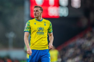 Chris Wood #39 of Nottingham Forest looks on during the Premier League match Bournemouth vs Nottingham Forest at Vitality Stadium, Bournemouth, United Kingdom, 21st January 202