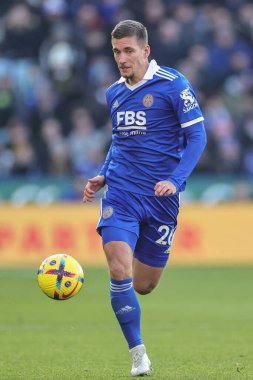 Dennis Praet #26 of Leicester City during the Premier League match Leicester City vs Brighton and Hove Albion at King Power Stadium, Leicester, United Kingdom, 21st January 202