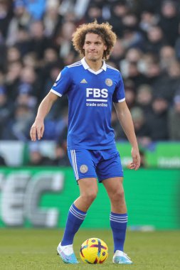 Wout Faes #3 of Leicester City during the Premier League match Leicester City vs Brighton and Hove Albion at King Power Stadium, Leicester, United Kingdom, 21st January 202