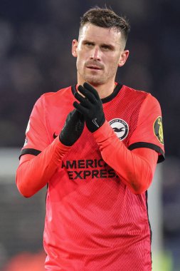 Pascal Gro #13 of Brighton & Hove Albion during the Premier League match Leicester City vs Brighton and Hove Albion at King Power Stadium, Leicester, United Kingdom, 21st January 2023