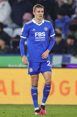 Timothy Castagne #27 of Leicester City during the Premier League match Leicester City vs Brighton and Hove Albion at King Power Stadium, Leicester, United Kingdom, 21st January 202